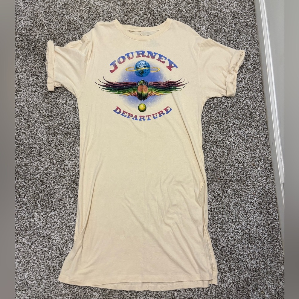 Journey Departure Tshirt Dress